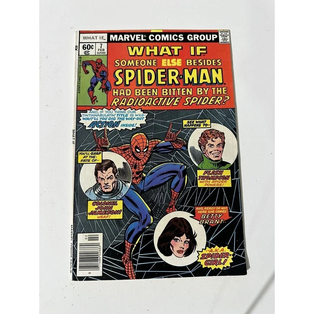 Marvel Comics‎ What If #7 What If Someone Else Had Become Spider-Man? 1977